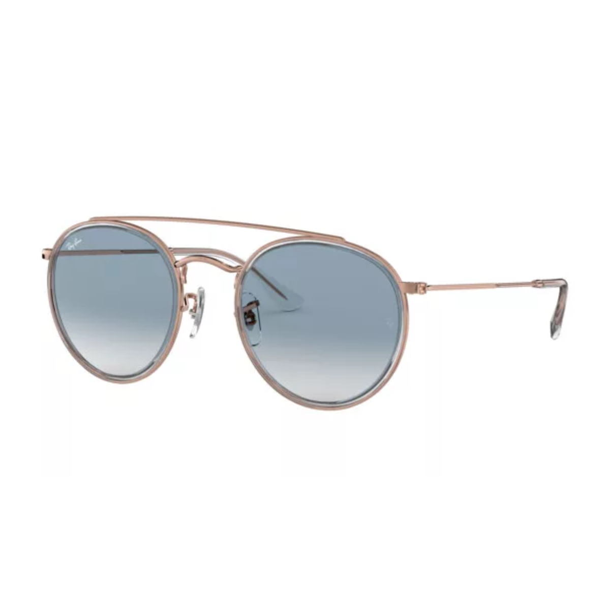 Round Double Bronce con Degradado Azul