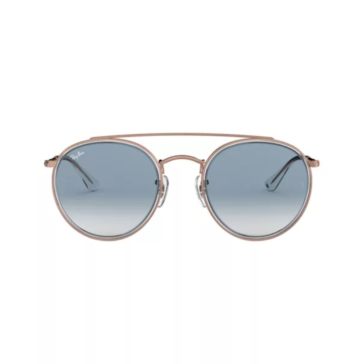 Round Double Bronce con Degradado Azul