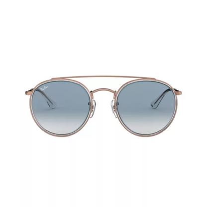 Round Double Bronce con Degradado Azul