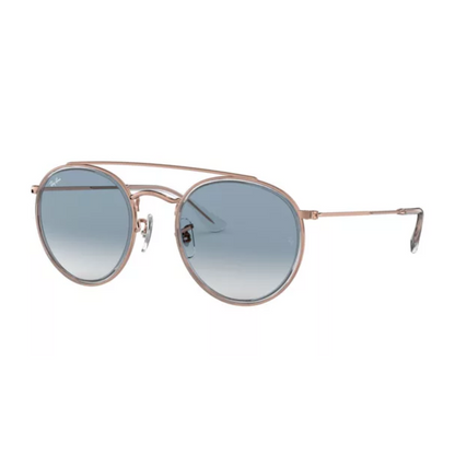 Round Double Bronce con Degradado Azul