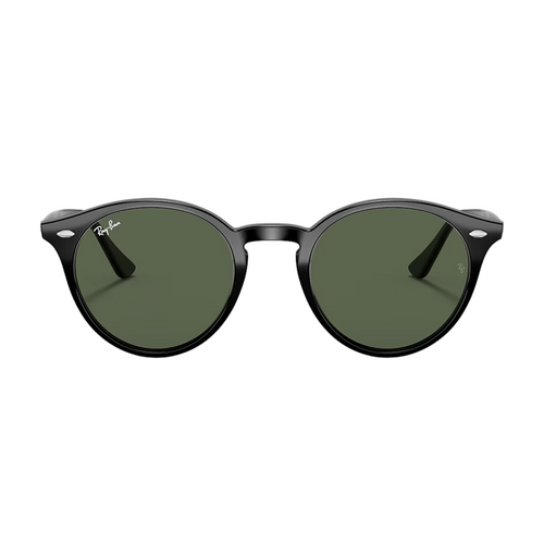Round Plastico Negro con Lente Verde