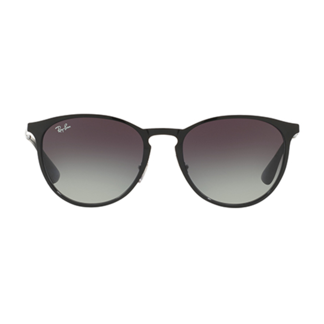 Erika Metal Negro con Lente Gris